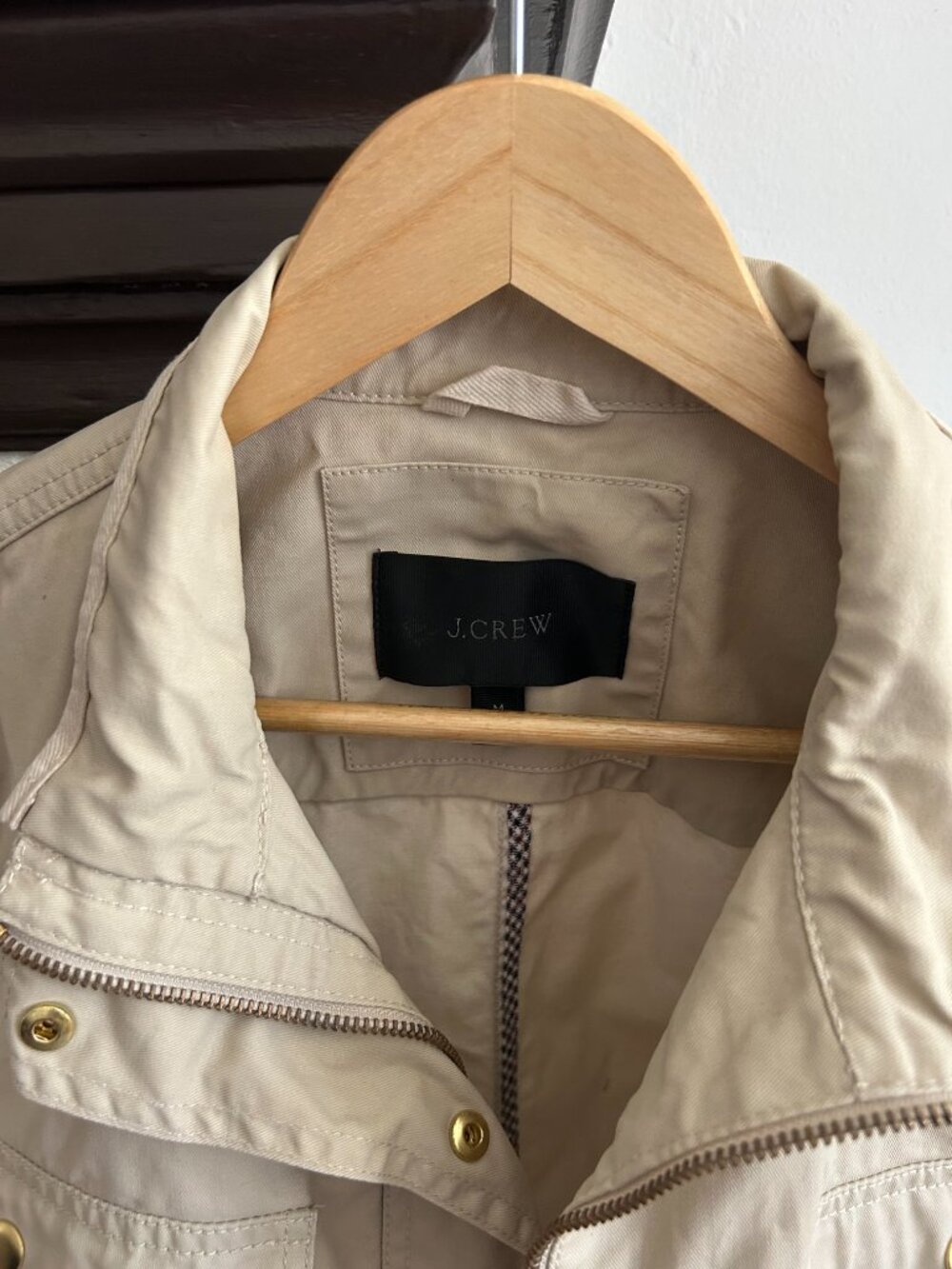 J. Crew Utility Jacket Size M Great Condition - Picture 2 of 5
